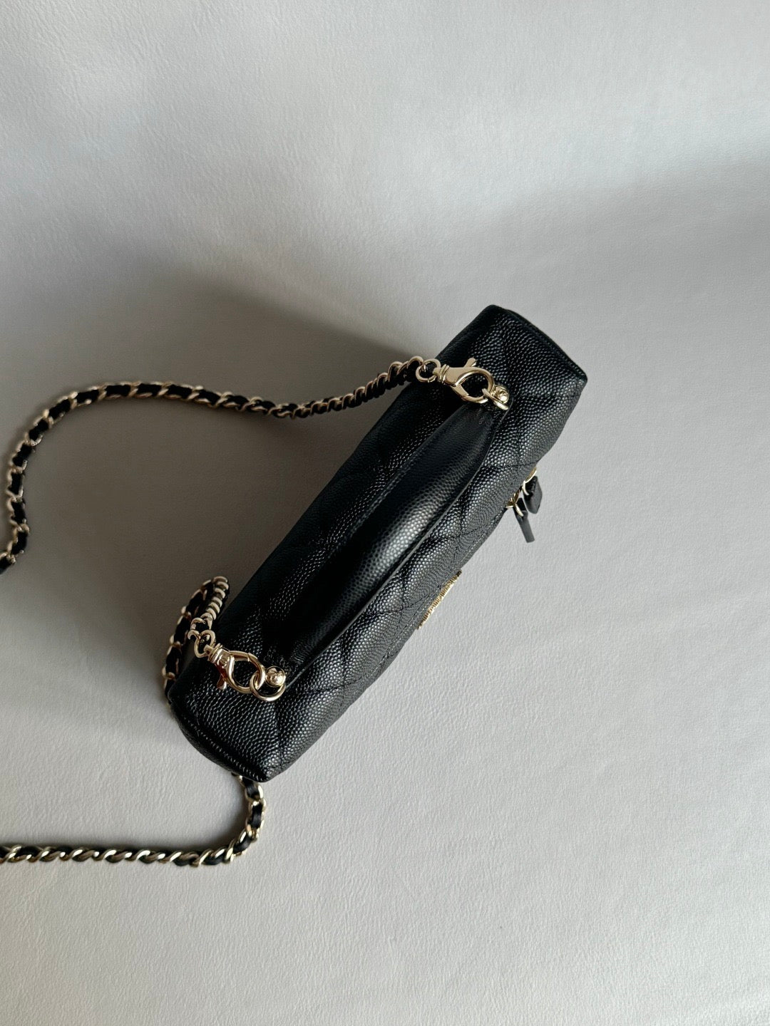 CHANEL-25P LP box golden/sliver