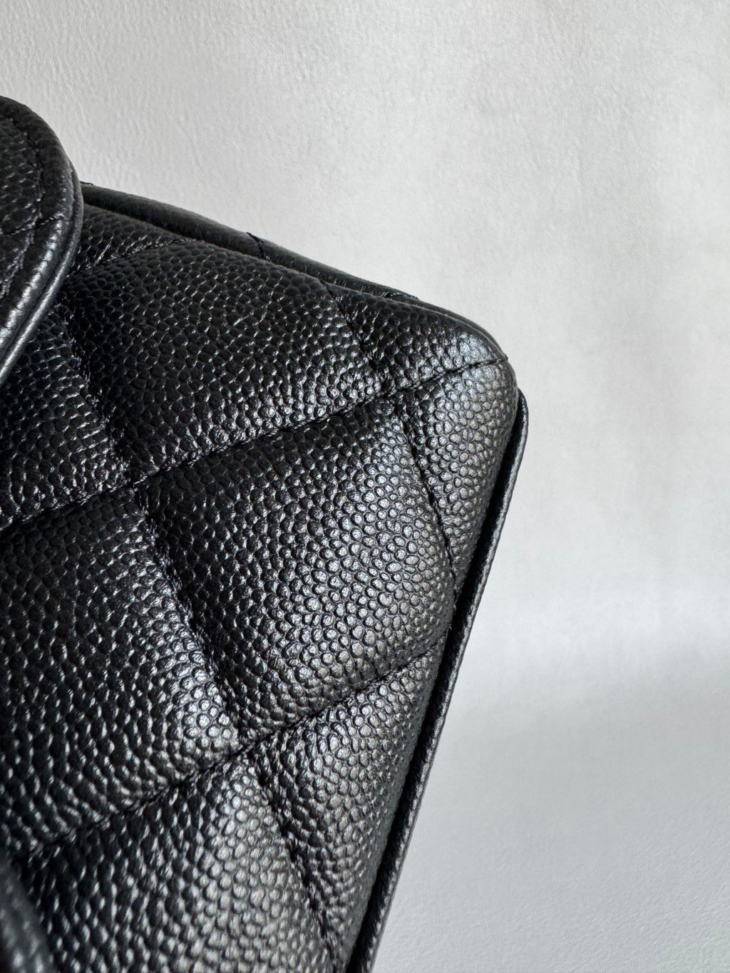 CHANEL-25K Double Flap bag golden/sliver