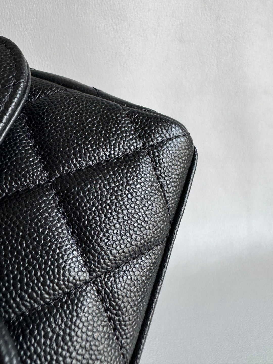 CHANEL-25K Double Flap bag golden/sliver