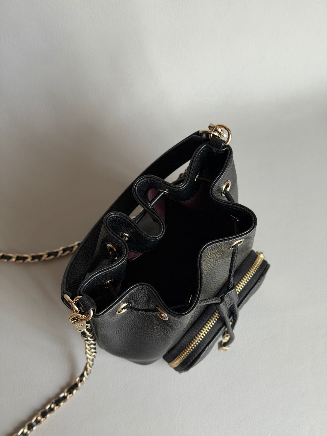 CHANEL-25B SMALL HOBO golden/sliver