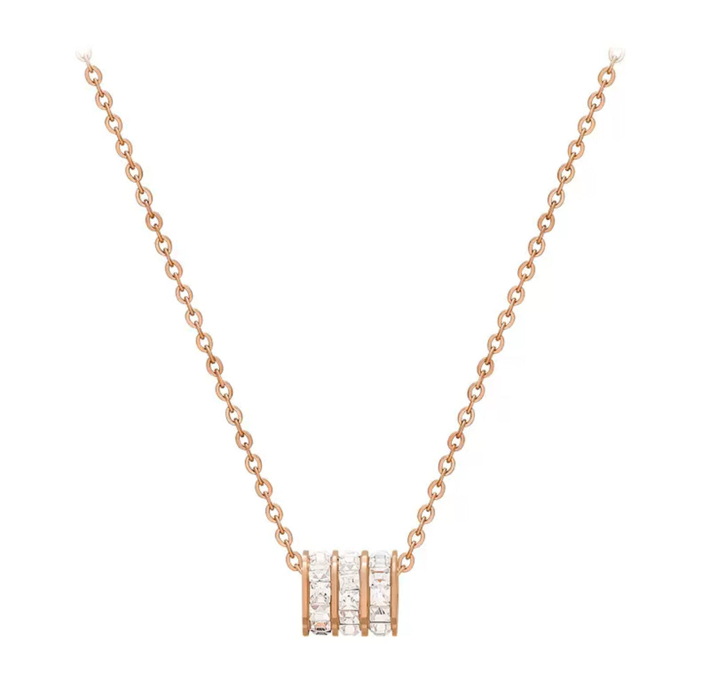 FENGSHUI - 39 Small waist necklace women selling new collarbone chain niche design sense, titanium steel jewelry.