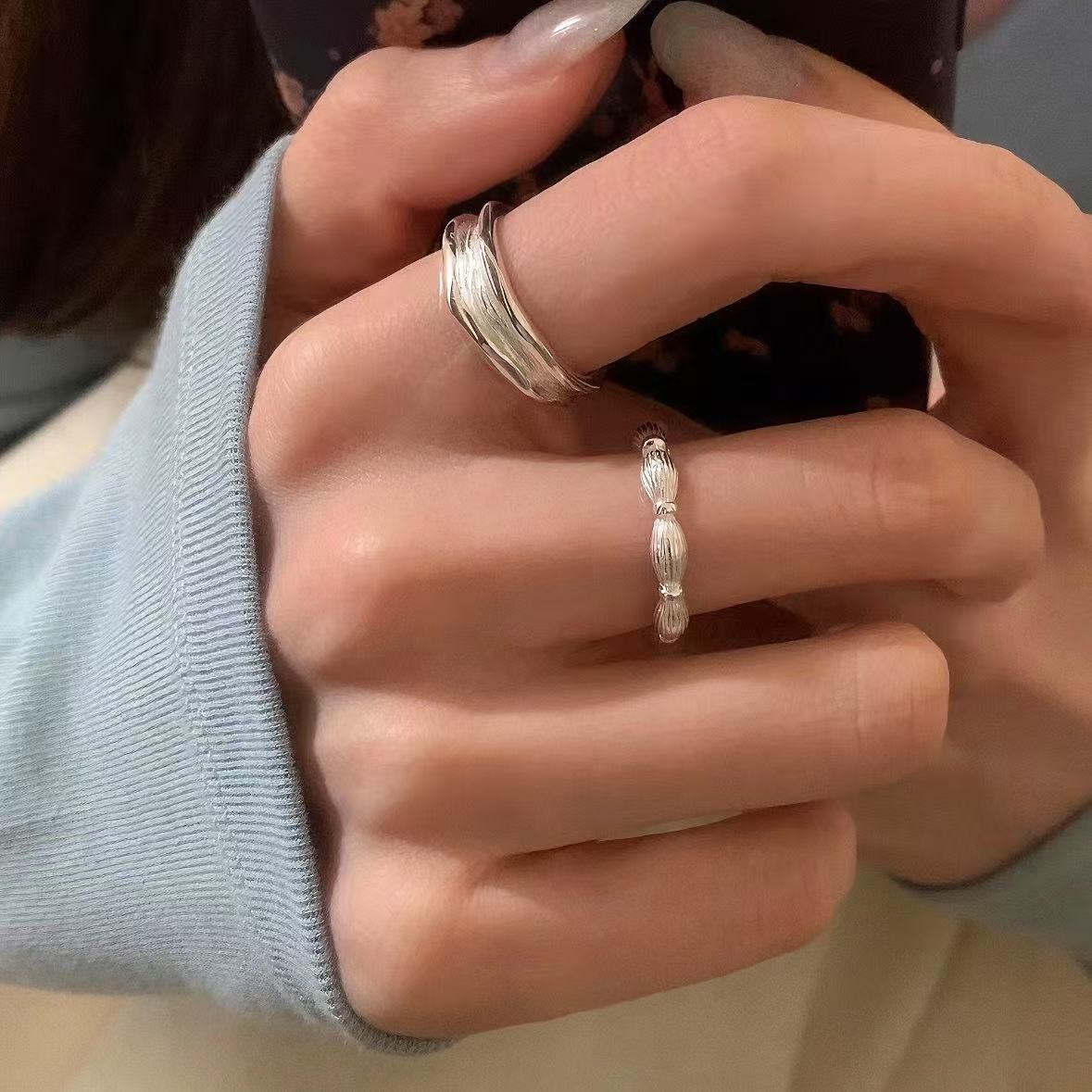 All rings are a link. Just note the style you want after placing the order