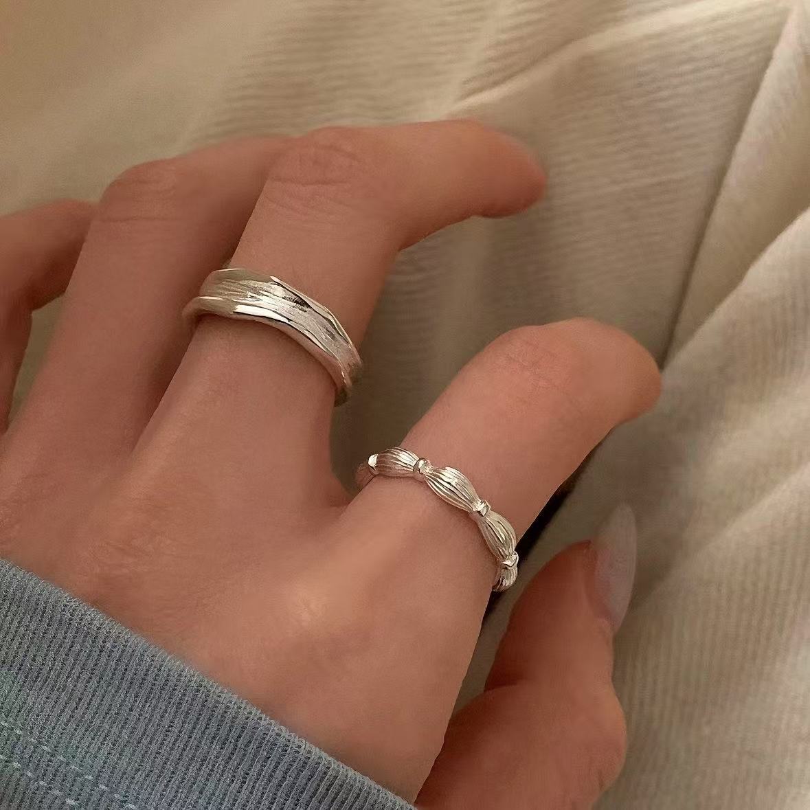 All rings are a link. Just note the style you want after placing the order