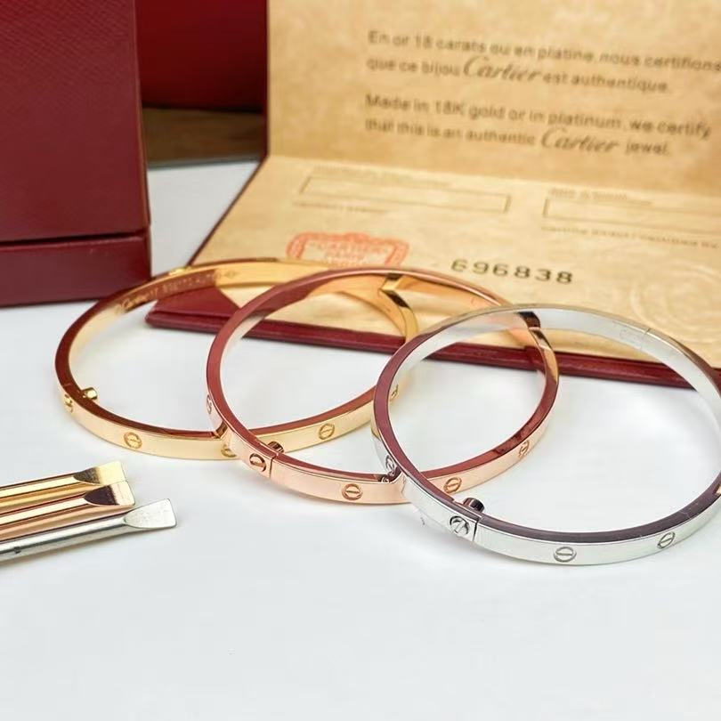 New titanium steel bracelet, snap-on nail jewelry, stainless steel wristband no diamond