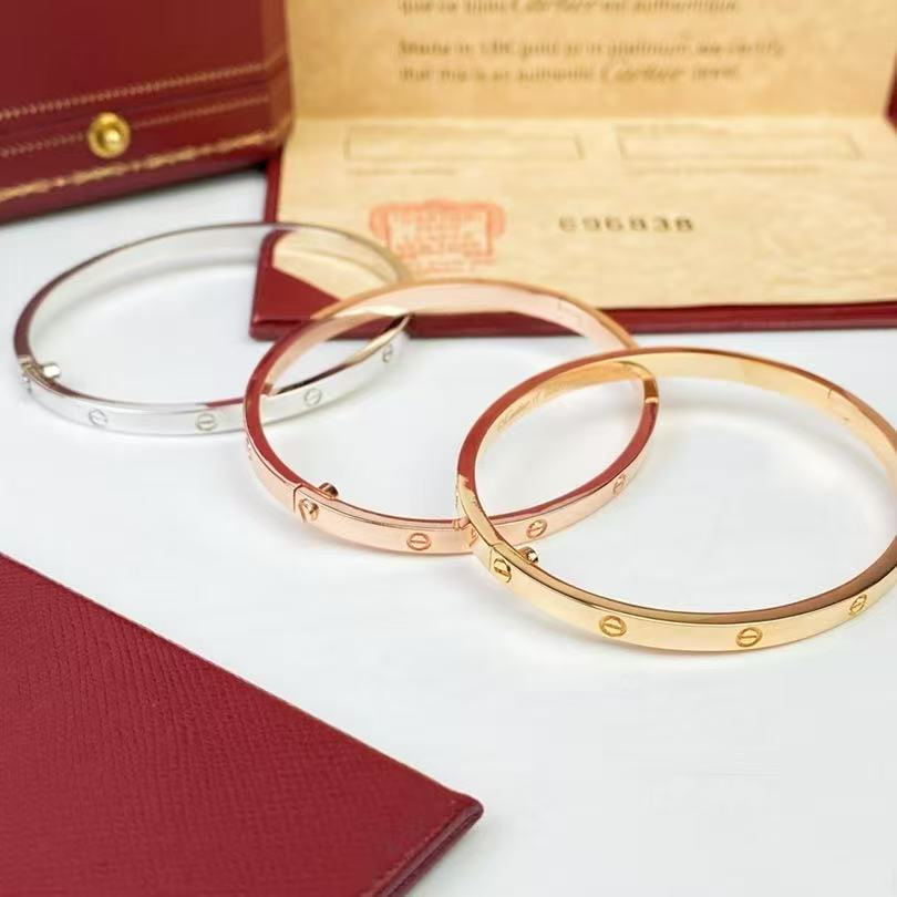 New titanium steel bracelet, snap-on nail jewelry, stainless steel wristband no diamond