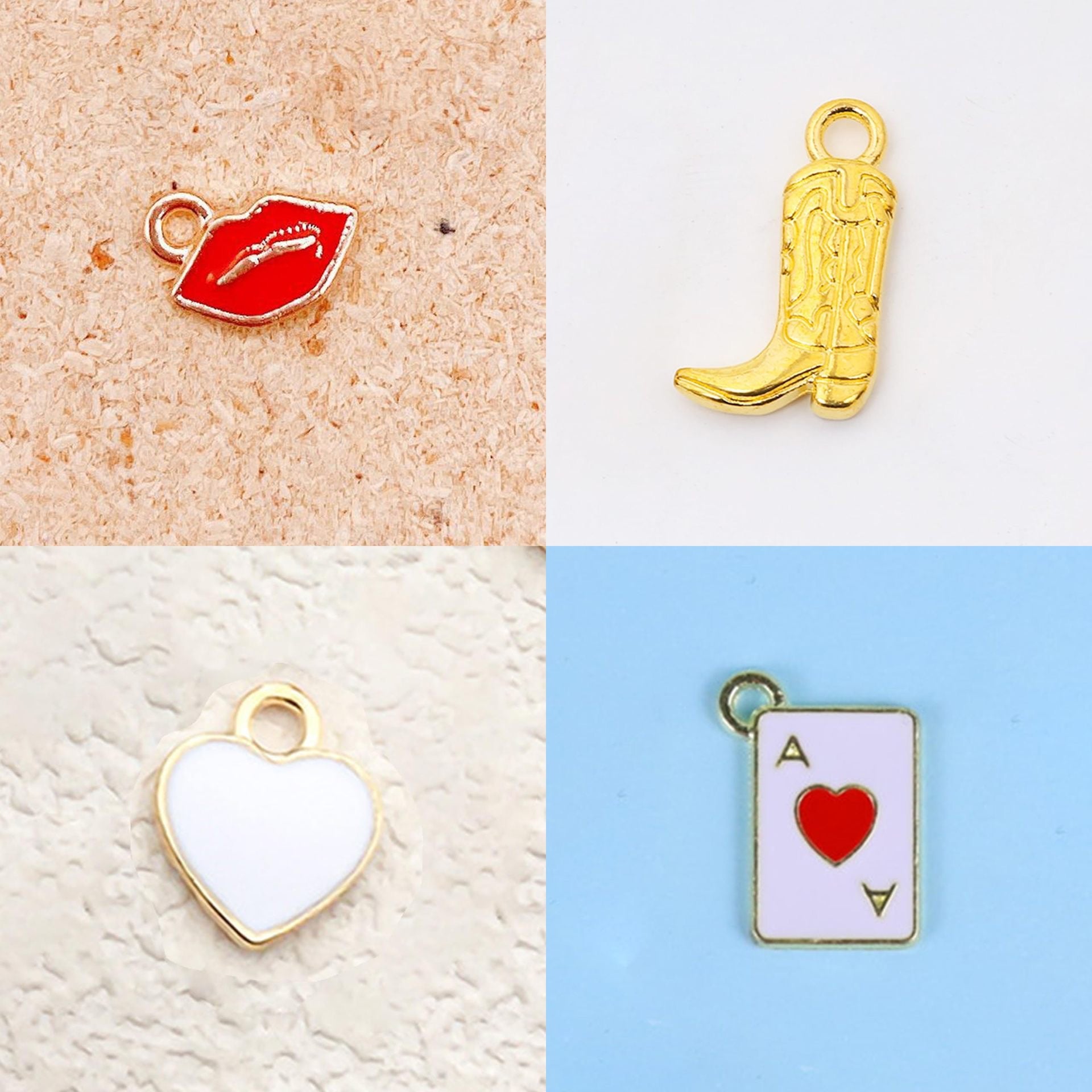 FENG SHUI - 22 New fashion women 26 English letters multi-element necklace