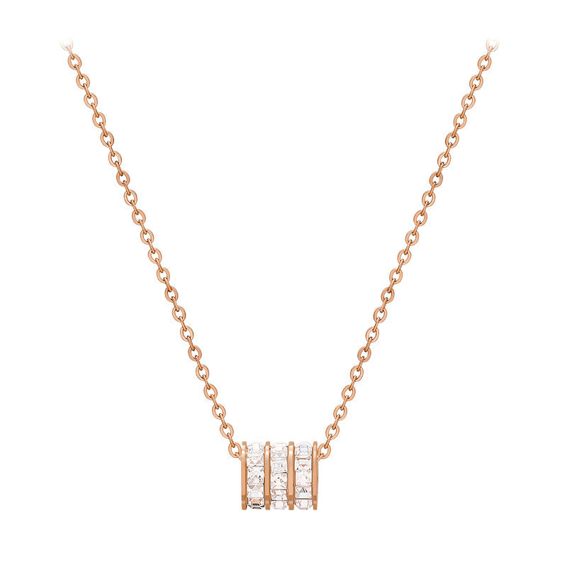 FENG SHUI - 31 Small waist necklace women's new collarbone chain niche design sense