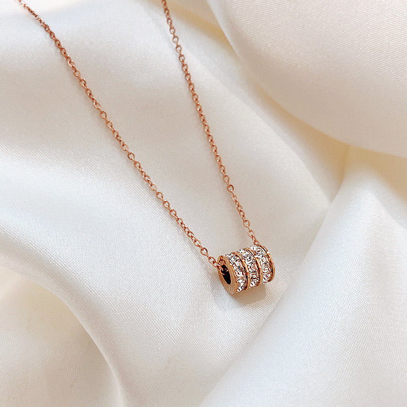 FENG SHUI - 31 Small waist necklace women's new collarbone chain niche design sense