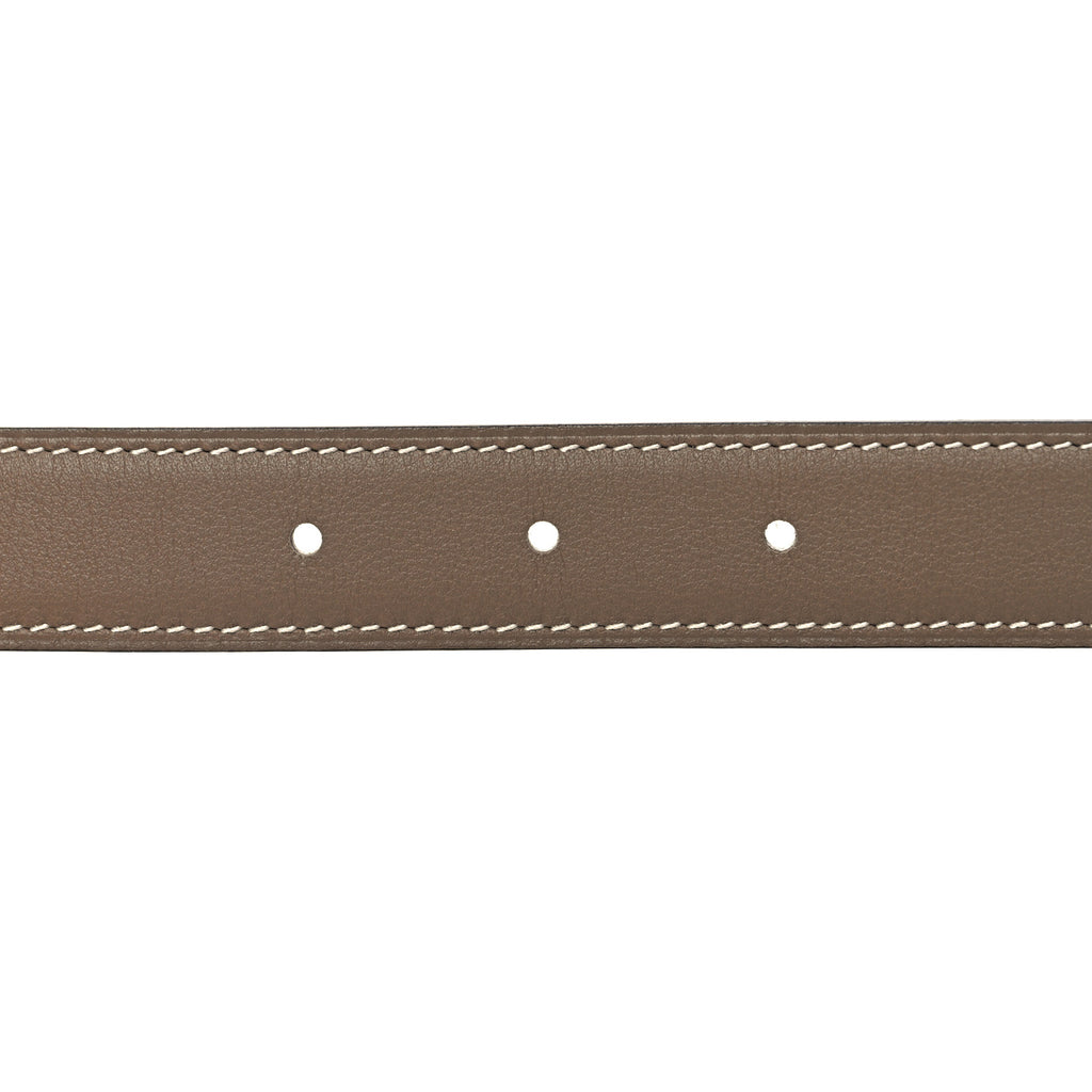 Epsom Swift 24mm Mini Constance H Belt 90 36 White Etoupe