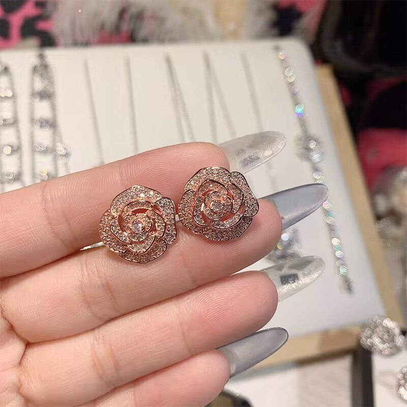 FENG SHUI - 34 Elegant luxury Camellia series necklace bracelet earrings bracelet