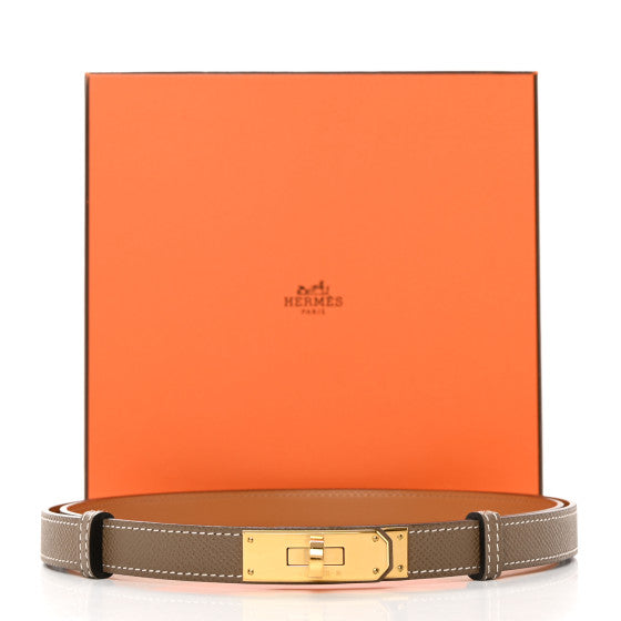Epsom Kelly Belt Etoupe
