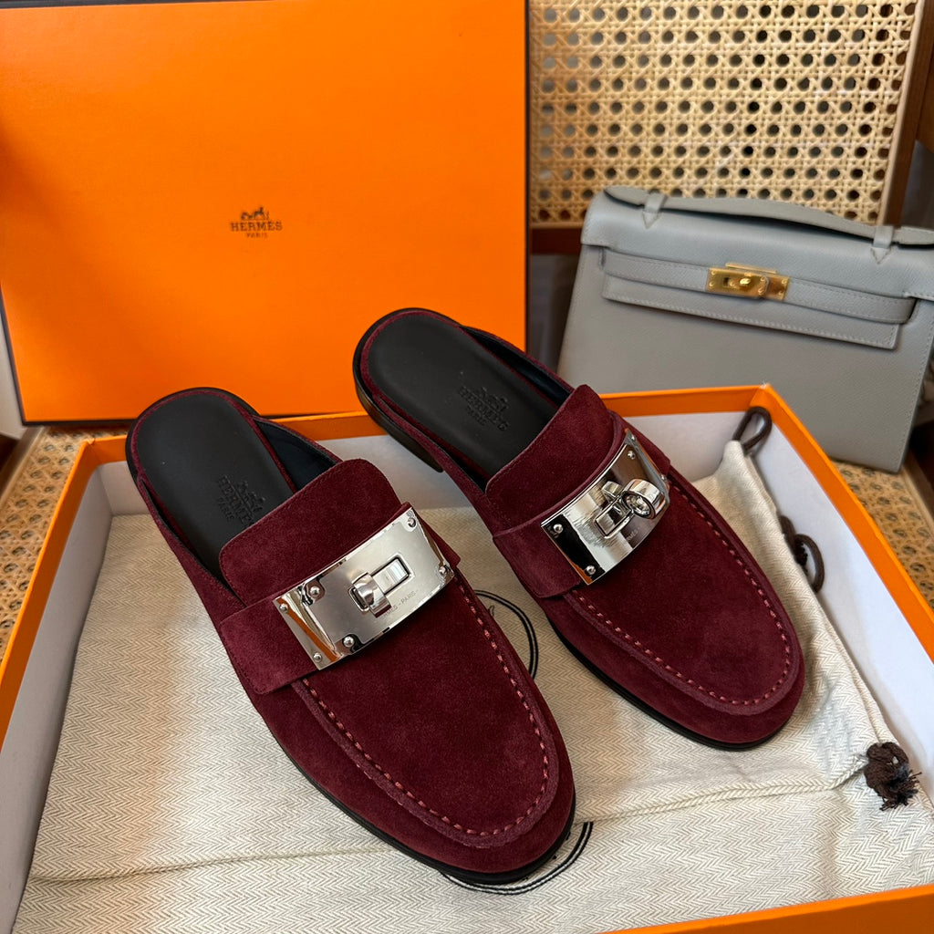 H calfskin iota mule