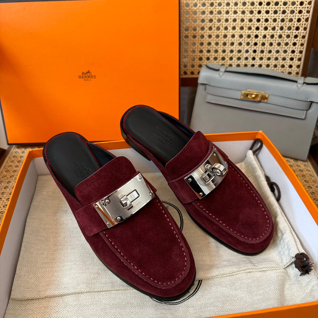 H calfskin iota mule