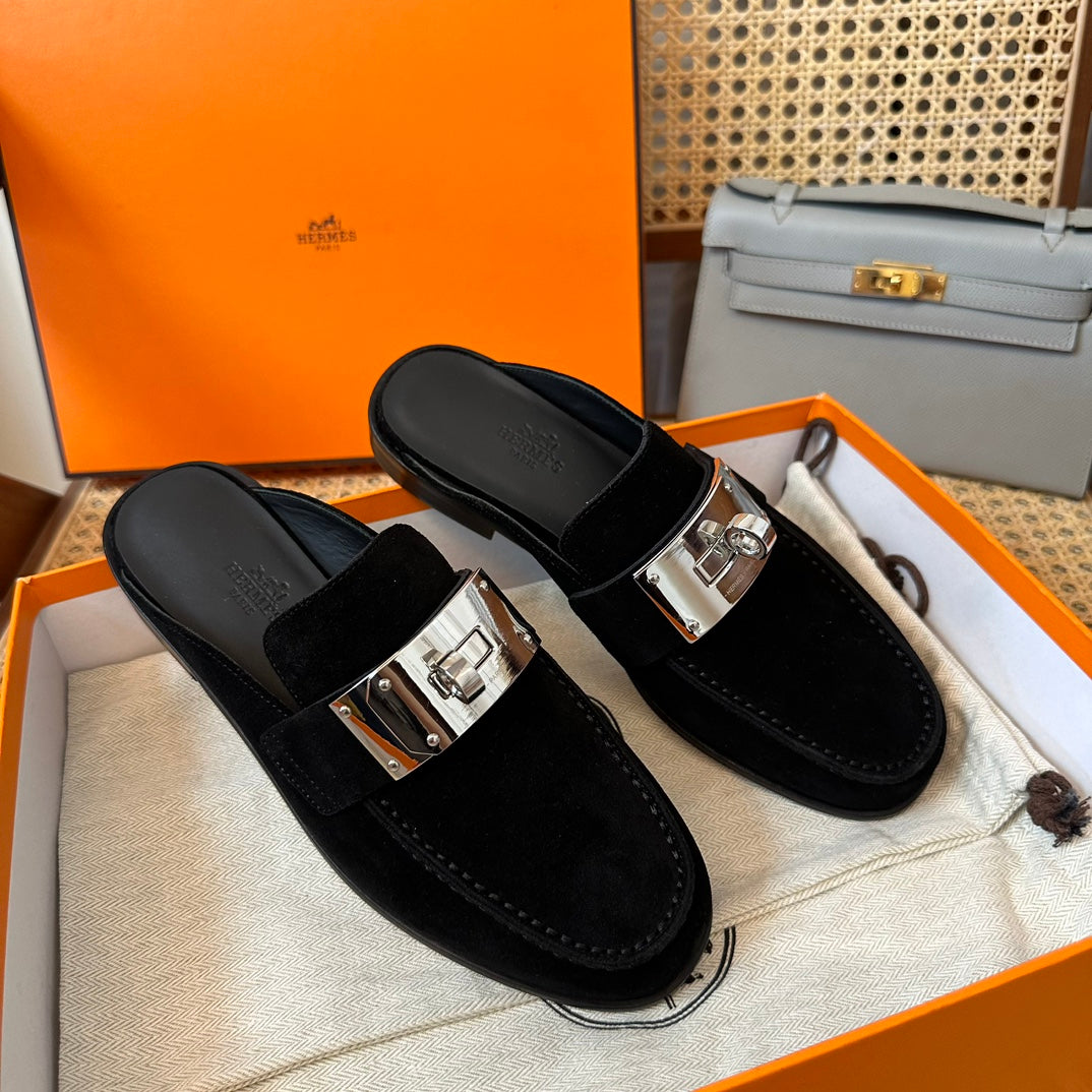 H calfskin iota mule