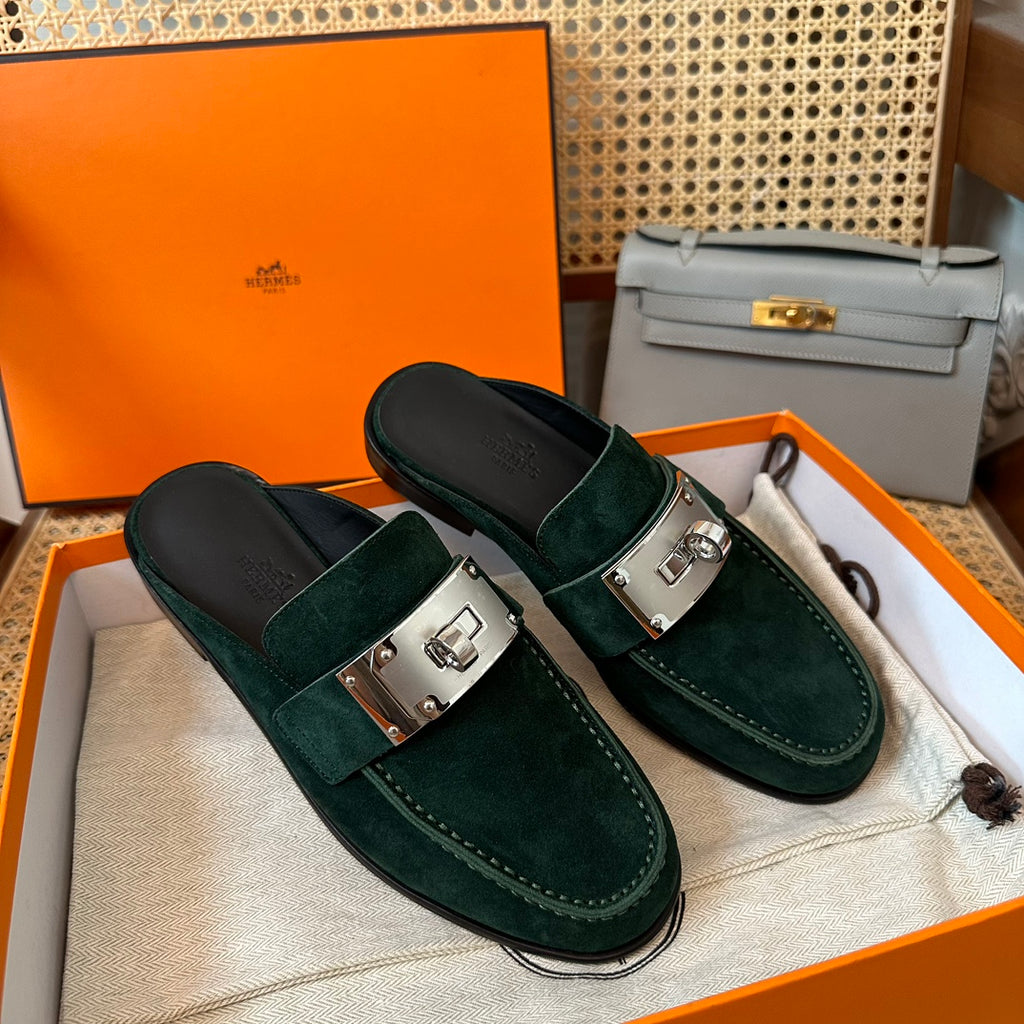 H calfskin iota mule