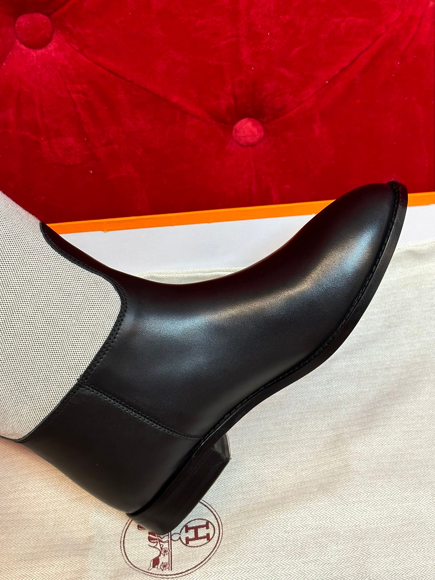 H funk kelly Canvas boots black