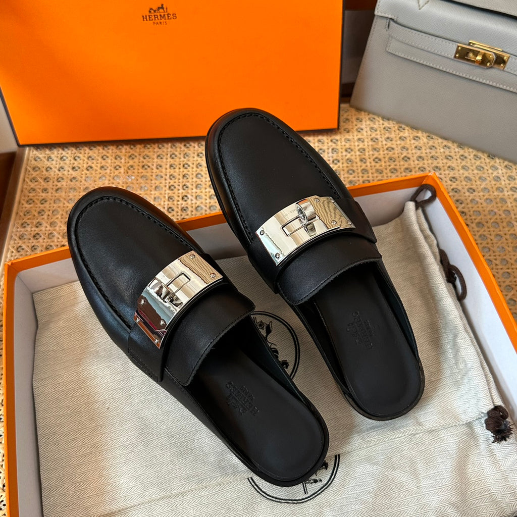 H calfskin iota mule