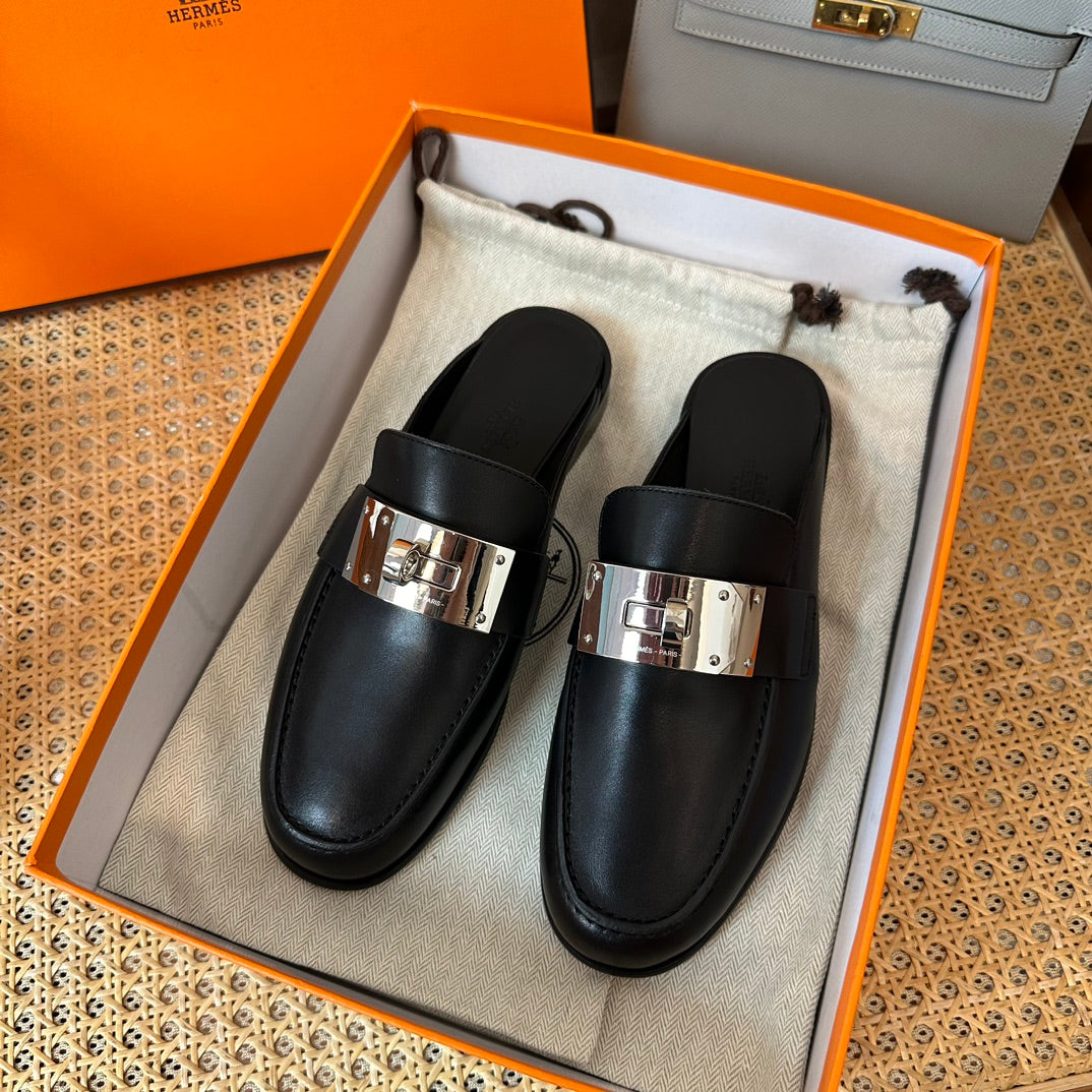 H calfskin iota mule