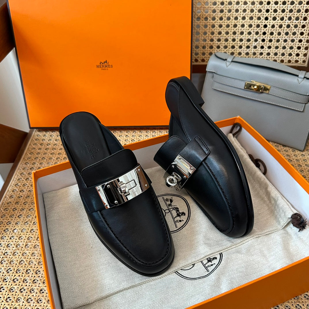 H calfskin iota mule