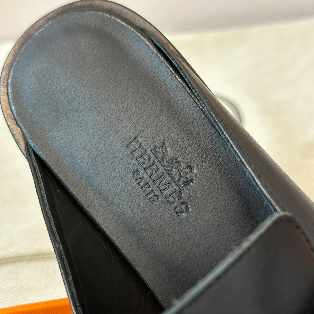 H calfskin iota mule