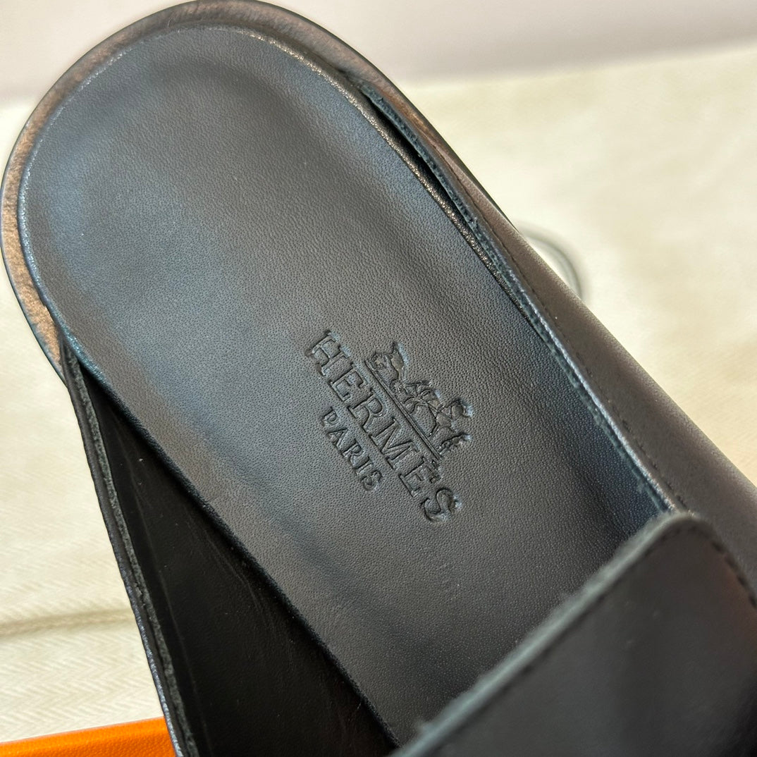 H calfskin iota mule