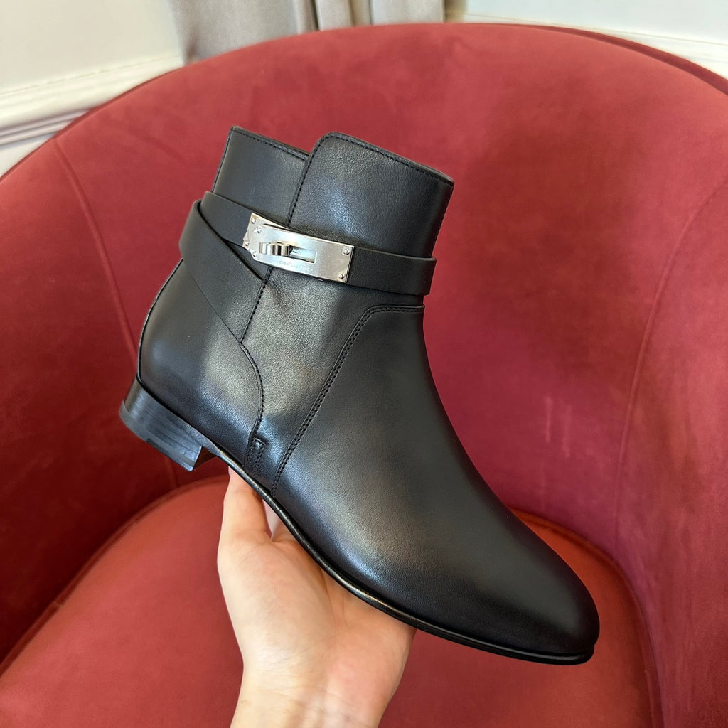 H short boots kelly buckle